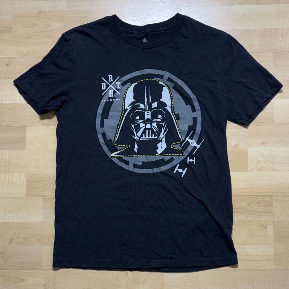 Disney Black Star Wars Darth Vader Tee